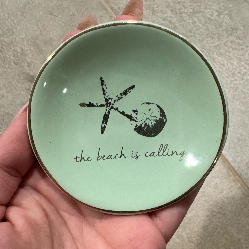 Beach trinket dish